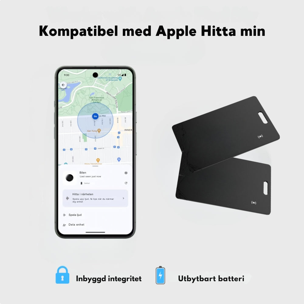 TrackGo Card - Spårningsenhet (Android)