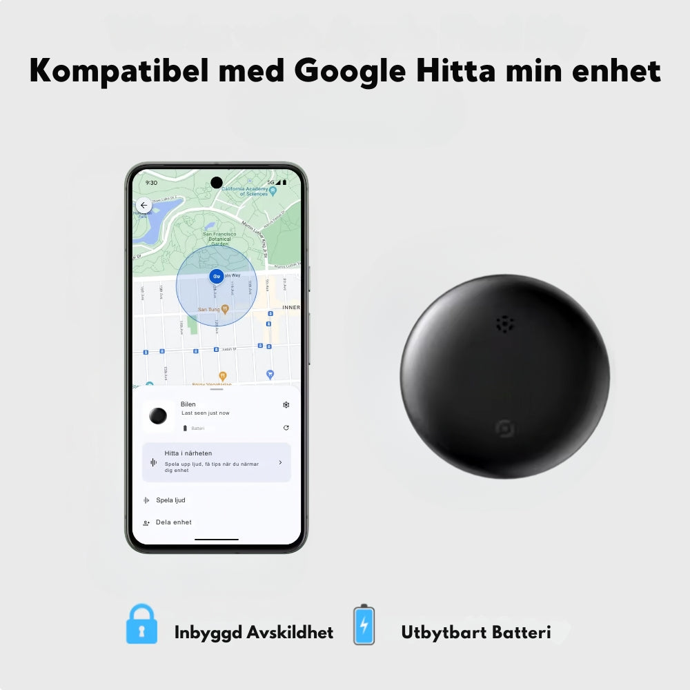TrackGo Tag - För det som inte får försvinna (Android)