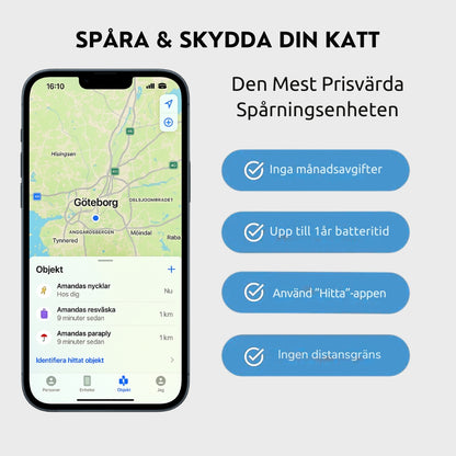 TrackGo Katthalsband (Android)