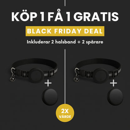 TrackGo Katthalsband (Black Friday)